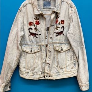 Embroidered Denim Jacket